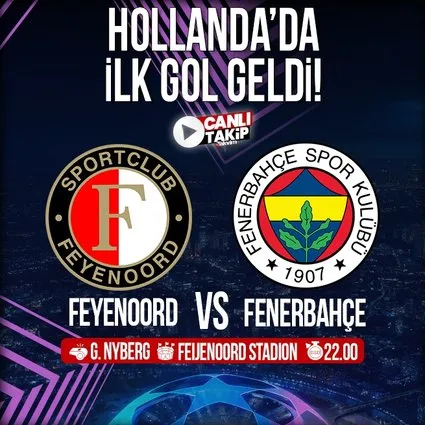 Feyenoord - Fenerbahçe | CANLI