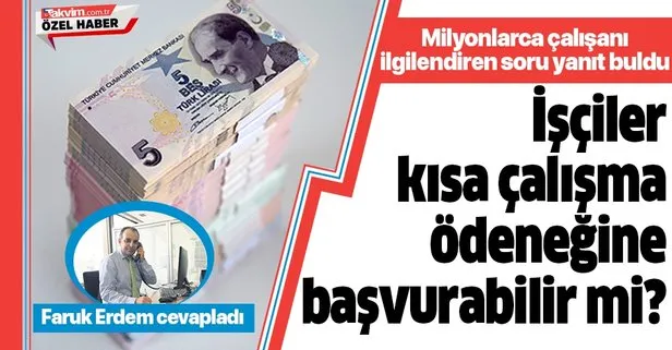 Kısa çalışma ödeneğine işçi başvurabilir mi?