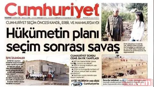 FETÖ'nün Cumhuriyet'e attırdığı terör manşetlerinden bazıları - 23