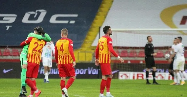 Kayserispor evinde kazandı!