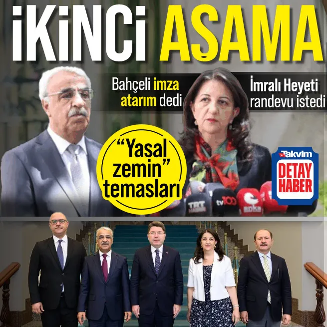 Terörsüz Türkiyede ikinci aşama! DEM Parti İmralı Heyeti Adalet Bakanlığı ve AK Partiden randevu talep etti | Hangi konular masada?