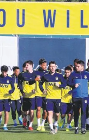 Fenerbahçe taktik çalıştı