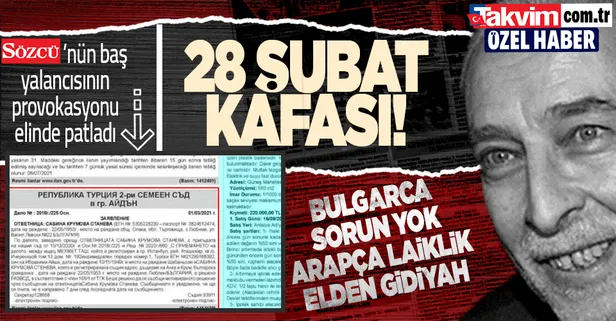 CHP yandaşı Sözcü yazarı Emin Çölaşan'ın 'Arapça' provokasyonu elinde patladı
