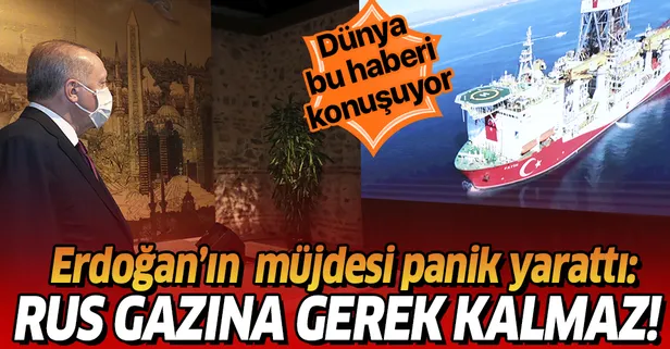 Son dakika: Başkan Erdoğan’ın doğal gaz müjdesi Rus ve Çin medyasında! Çarpıcı ifadeler