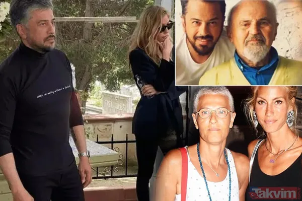Emre Altuğ babasını toprağa verdi eski eşi Çağla Şıkel ve annesi Asuman Şıkel yalnız bırakmadı! Çağla Şıkel: "Tuncer Amcam… Dedemiz…" - 1