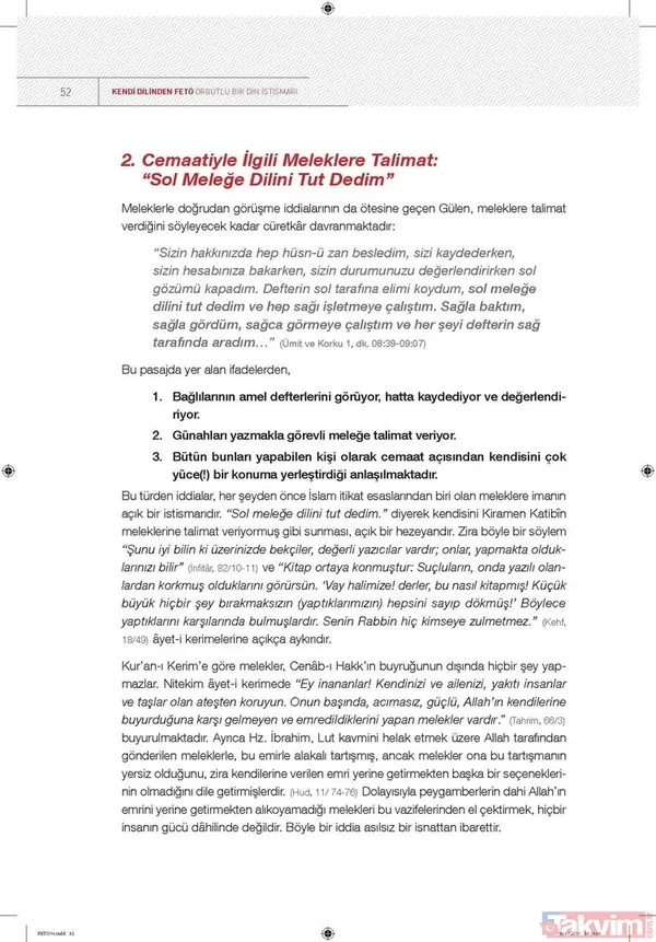 Mehmet Görmez Diyanet'in FETÖ raporunu açıkladı - 50