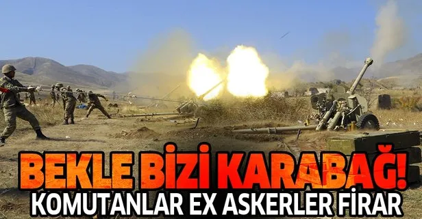 Ermeni ardına bakmadan kaçıyor