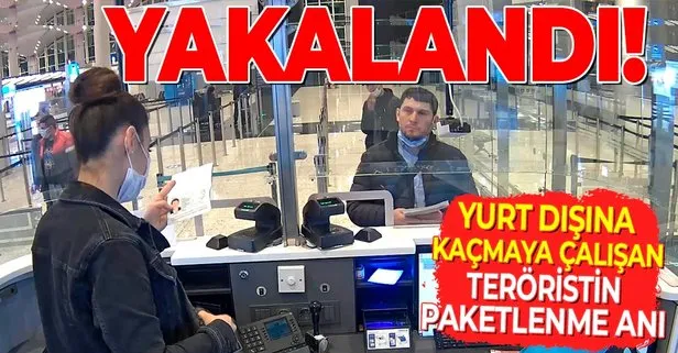 Sahte pasaportla yurt dışına kaçmaya çalışan DEAŞ’lı istanbul Havalimanı’nda yakalandı!
