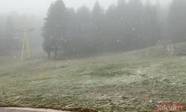 Kar ne zaman yağacak 2022? Uludağ'da sevinç! Sezonun ilk karı yağdı - 8