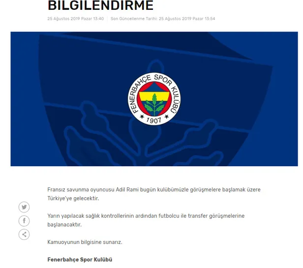 Fenerbahçe'nin yeni transferi Adil Rami kimdir? 25 Ağustos Fenerbahçe son dakika transfer haberleri-2