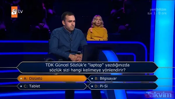 Kenan İmirzalıoğlu Kim Milyoner Olmak İster'de sordu: Dikkat çeken Cumhuriyet ve Atatürk sorusu - 46