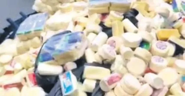 9 ton zehirli gıda imha edildi