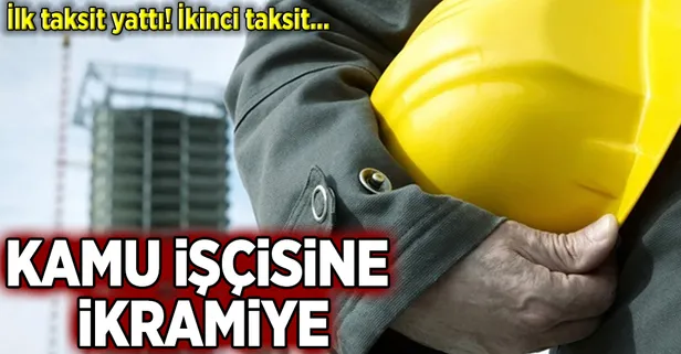 Kamu işçisine bin 850 lira ikramiye