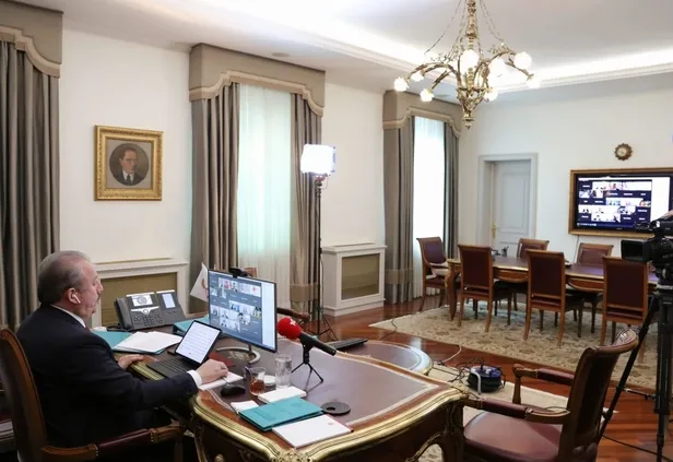 TBMM Başkanı Mustafa Şentop'tan “Güneydoğu Avrupa İşbirliği Süreci (GDAÜ) Ve GDAÜ Parlamenter Asamblesi”nde koronavirüsle mücadelede iş birliği mesajı-2