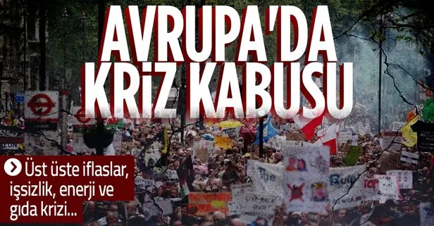 Küresel ekonomik kriz Avrupa’yı etkilemeye devam ediyor! 2 ayda 11 şirket iflas etti