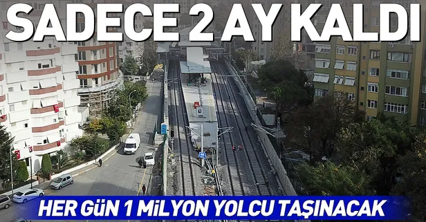 Halkalı-Gebze banliyö hattında sona doğru