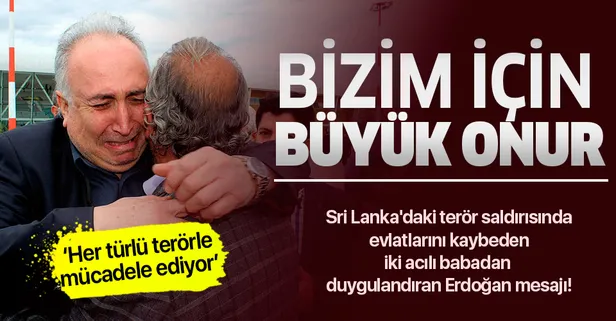 Sri Lanka'daki terör saldırısında evlatlarını kaybeden iki acılı baba: Başkan Erdoğan’ın şehit saydırması büyük onur