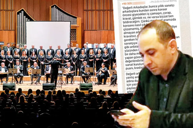 Müdürden sanatçılara "iç çamaşırı" mesajı ortalığı karıştırdı