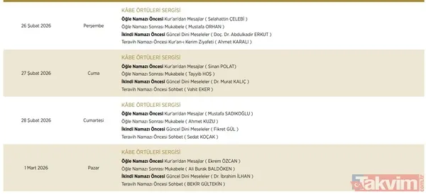 Beştepe'de 19 Mart'a kadar sürecek dev Ramazan etkinlikleri: Müzikallerden sergilere tam program takvimi - 14