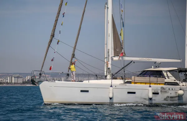 Antalya Limanı'ndan 7 yıl önce ayrılan Zehra-Hasan Şirin çifti dünya turunu tamamladı! Motorlar arızalandı korsanlar taciz etti - 6