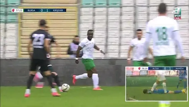 GOL | Bursaspor 0-1 Kırşehir Belediyespor