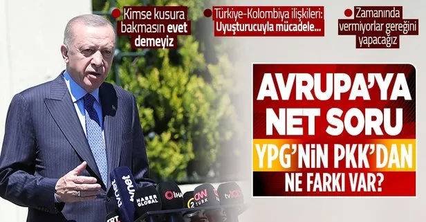 SON DAKİKA: Başkan Recep Tayyip Erdoğan’dan cuma çıkışı önemli açıklamalar: Avrupa’ya PKK-YPG tepkisi! Finlandiya ve İsveç’in NATO’ya başvurusu