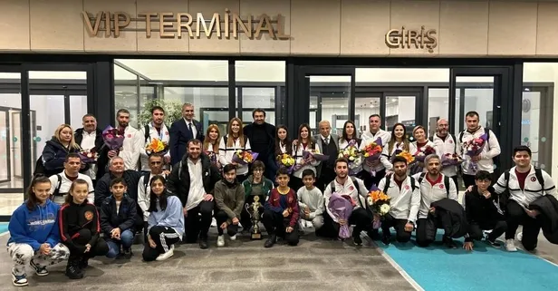 Golbol Milli Takım kafilesi İstanbul'a indi