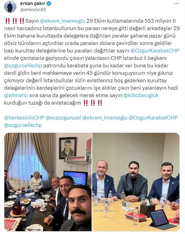İstanbulluların paraları delege borsasına! CHP'li Erkan Çakır'dan bomba itiraf! İmamoğlu'nun Kılıçdaroğlu bitirme oyunu: Talimat aldım-10