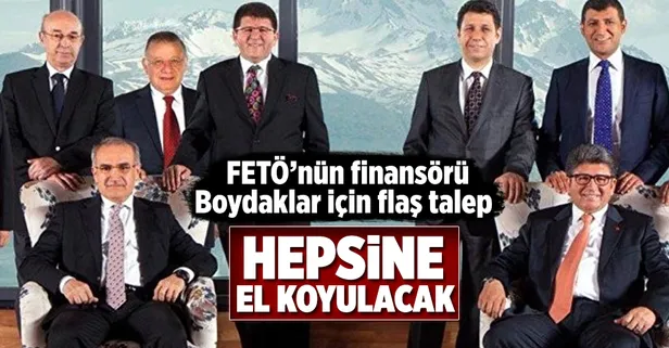 Boydak Holding şirketlerine "el koyma" talebi