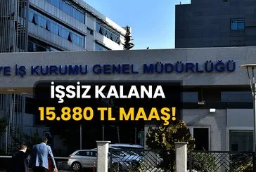 İşsiz kalana 15.880 TL maaş