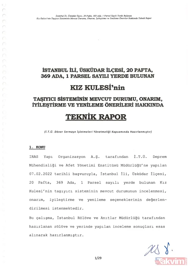 SON DAKİKA: Kız Kulesi yıkıldı mı? Kültür Varlıkları ve Müzeler Genel Müdürlüğü'nden flaş açıklama - 7