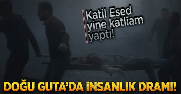 Zalim Esed yine katliam yaptı
