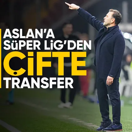 Galatasaray’a Süper Lig’den çifte transfer!