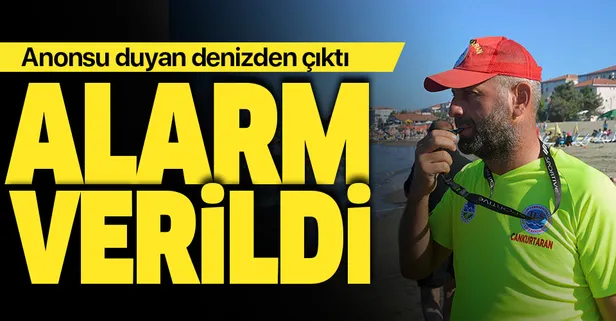 Sakarya'da alarm! Denize girişler yasaklandı