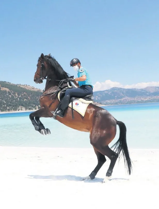 dolunay-zamani-1593559498913.jpeg Salda Gölü’nde 'Dolunay' zamanı! Güvenlik atlı jandarma timlerine emanet edildi-1