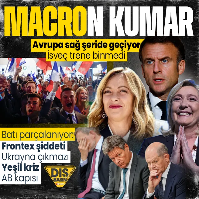 Avrupa parçalanıyor! Parlamentoda aşırı sağın zaferinin anlamı ne? Macron’un erken seçim kumarı nasıl sonuçlanacak?