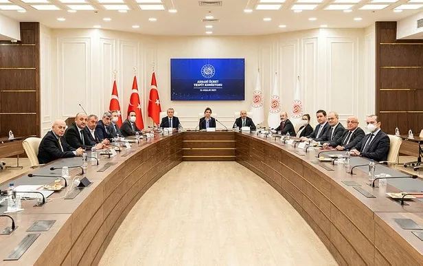 4. toplantıdan uzlaşı çıktı! 2022 yılında asgari ücretin en alt rakamı 4 bin 250 lira oldu-5