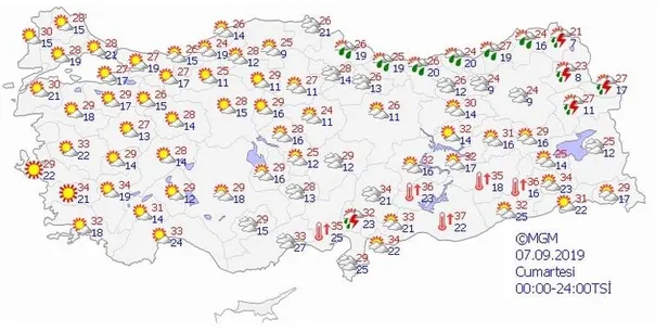 Son dakika: Hava sıcaklığı 7 dereceye kadar düşecek! Meteoroloji hava durumu raporunu yayımladı-2