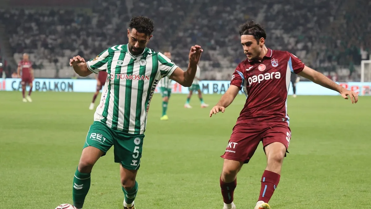 Trabzonspor Deplasmanda Konyaspor'a 1-0 Mağlup Oldu