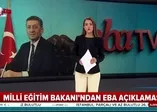 Yüz yüze eğitim başladı! Milli Eğitim Bakanı Selçuk'tan 'EBA' açıklaması