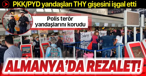 Almanya'da terör örgütü PKK/PYD yandaşlarının saldırı ve işgali