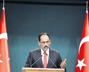 Kalın’dan dünyaya terör tepkisi