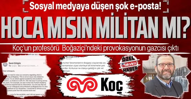 Koç Üniversitesi Öğretim Görevlisi Sami Gülgöz’den Boğaziçi Üniversitesi için isyan çağrısı