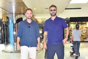 Selçuk Şahin zincirlikuyu'da alışveriş turunda
