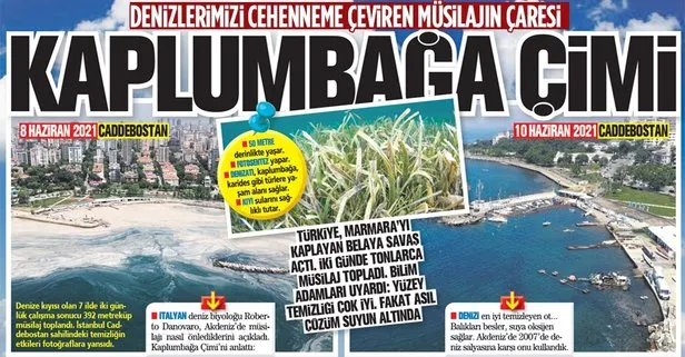 Türkiye, Marmara’yı kaplayan belaya savaş açtı: İki günde tonlarca müsilaj topladı