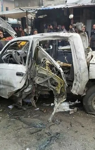 Son dakika: Cerablus'taki bomba yüklü araçla terör saldırısı