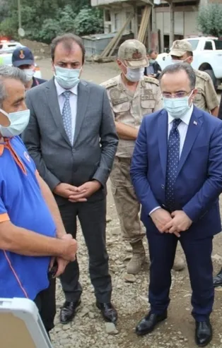Bakan Yardımcısı Çataklı, selden etkilenen Giresun'da değerlendirme toplantısına katıldı