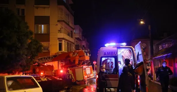 Yangında anne ve 2 yaşıdaki bebeği Ayperi...