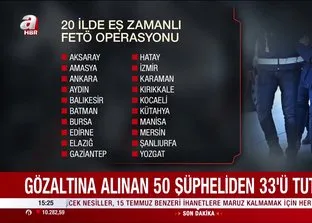 50 FETÖ’cü hain yakalandı!