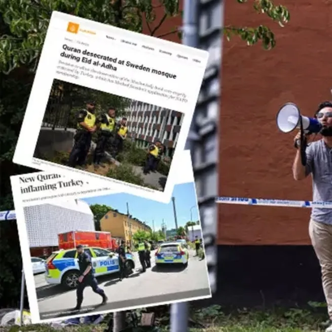 İsveçteki Kur-anı Kerime saldırı rezaleti dünya basınında: NATOya katılma ihtimali sıfır